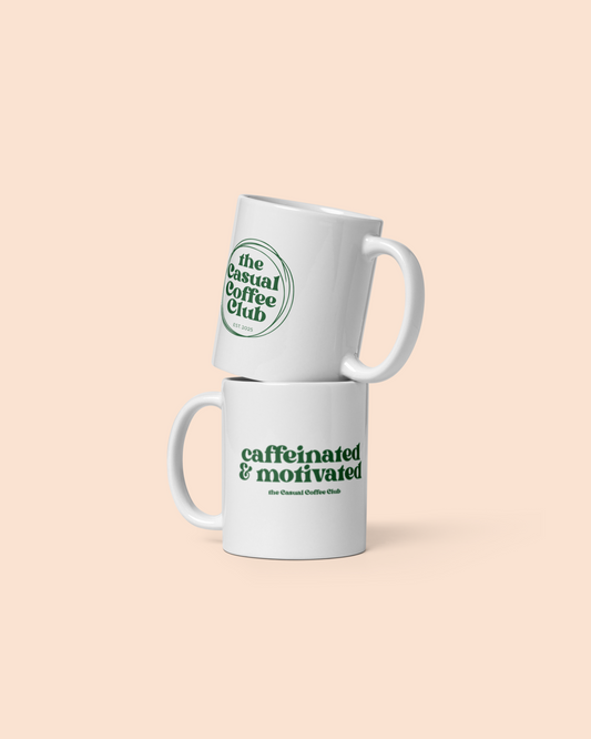 Caffeinated & Motivated Mug