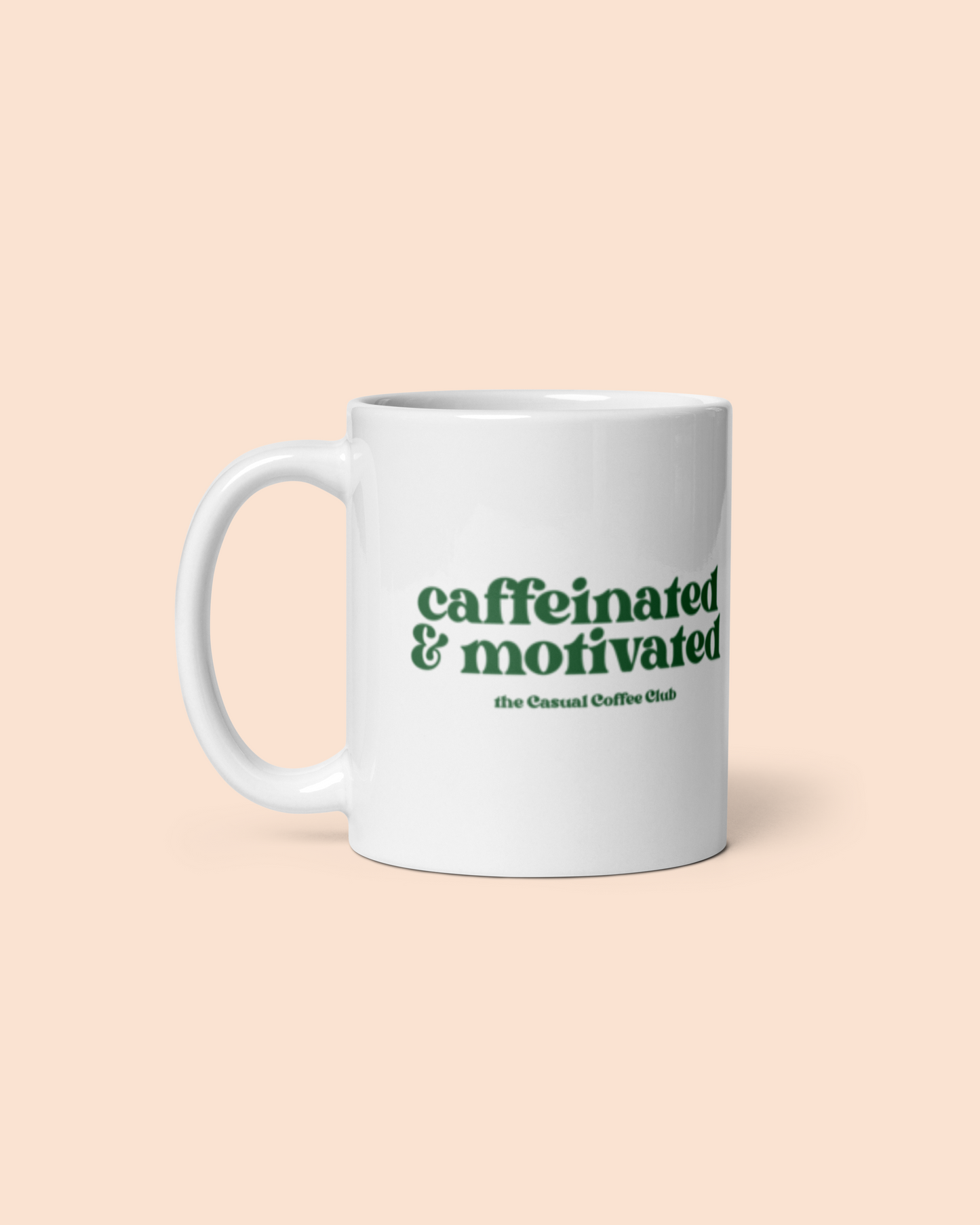 Caffeinated & Motivated Mug